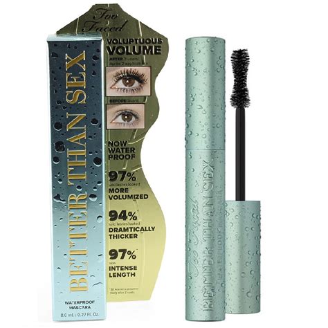 better than sex waterproof mascara|Better Than Sex Volumizing & Lengthening Waterproof Mascara.